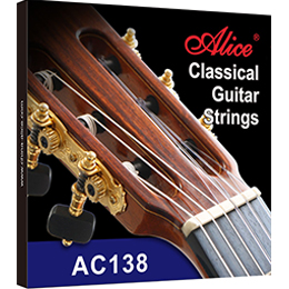 Alice A107C, Classical Guitar Strings 1/2/4 Sets, Normal, Color Nylon and Color Wound - A107C+4D-1Packs