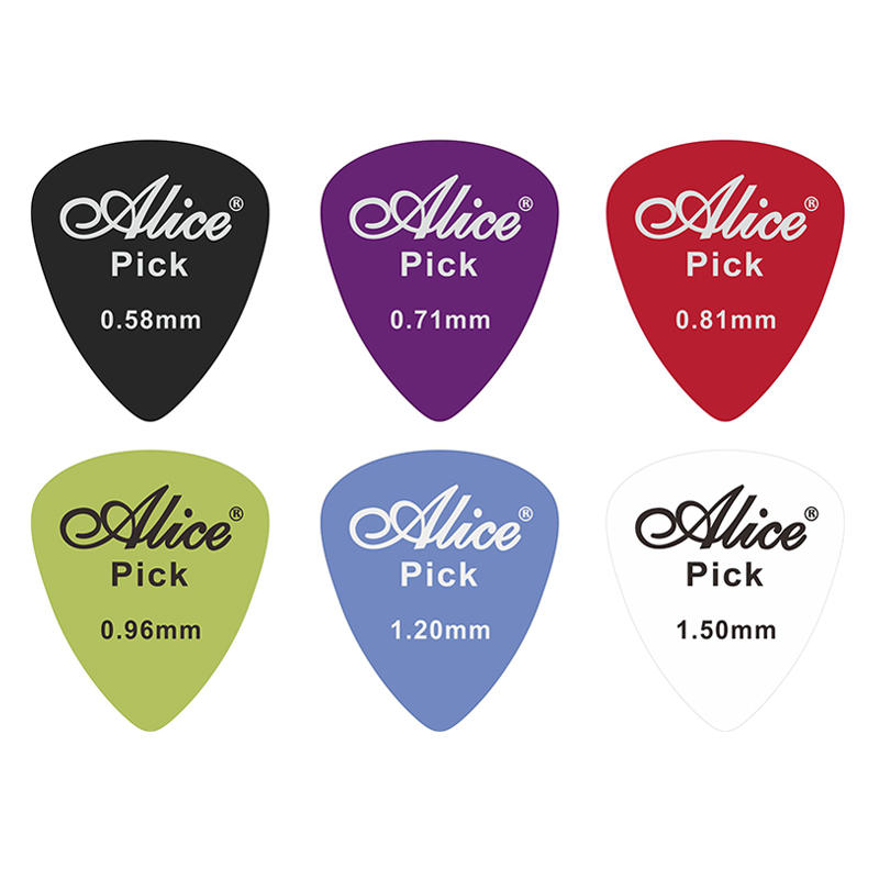 Discover the Magic of ALICE STRINGS' AP-H Clear PC Guitar Picks