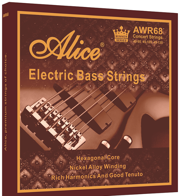 Elevate Your Bass Sound with Our ALICE STRINGS Electric Bass Strings