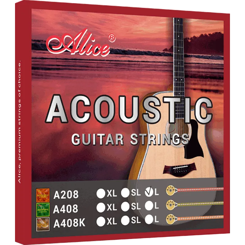 Alice acoustic guitar string A208-L 800x800